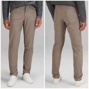 NWT Lululemon ABC Pant Slim 34"L CBND 34 Carbon Dust